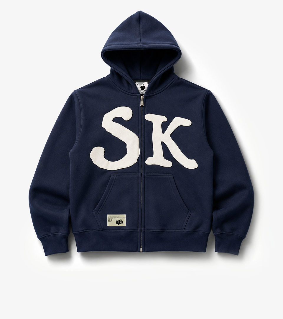 SWEAT ZIPPÉ SILKEN