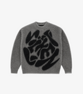 KNIT GRIS FONCÉ MOHAIR