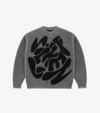 KNIT GRIS FONCÉ MOHAIR